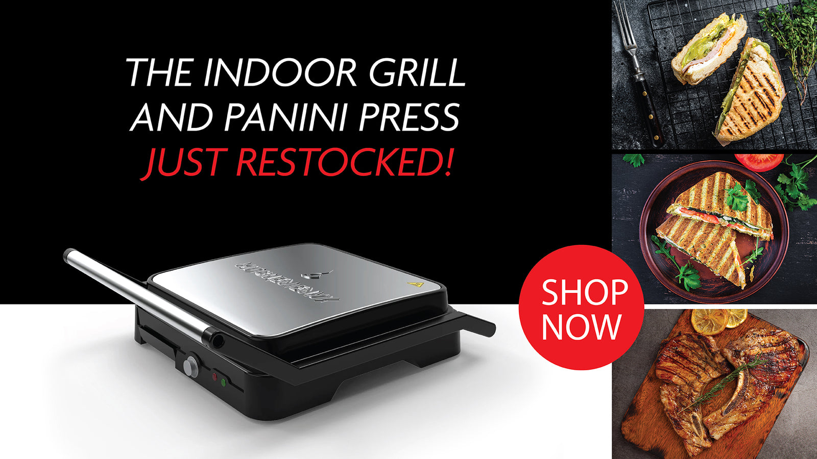 Indoor Grill & Panini Press - Kitchen Envy