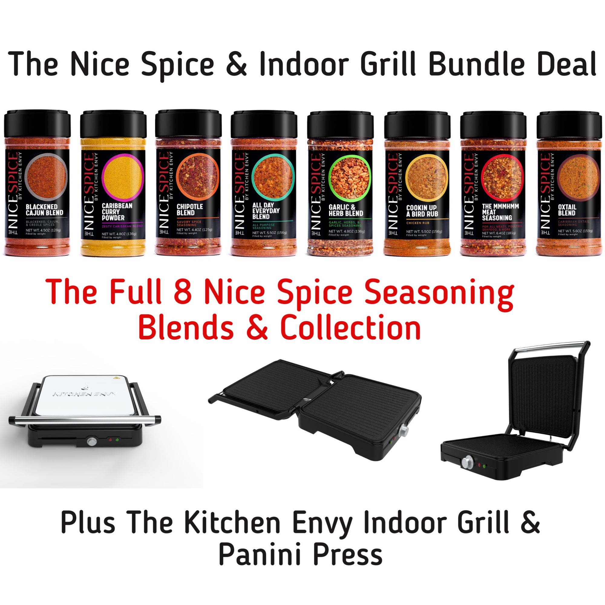 The Nice Spice & Indoor Grill Bundle Deal