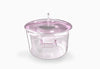 Pink Glass Cooking Pot