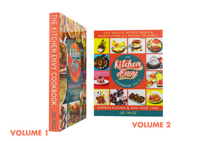 Kitchen Envy Cookbook Vol 1 & 2 Bundle Deal