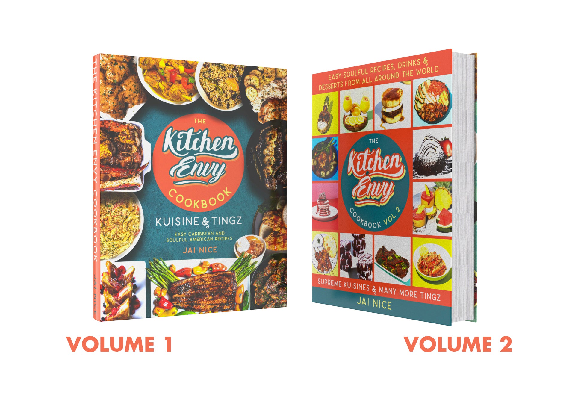 Kitchen Envy Cookbook Vol 1 & 2 Bundle Deal - Kitchen Envy