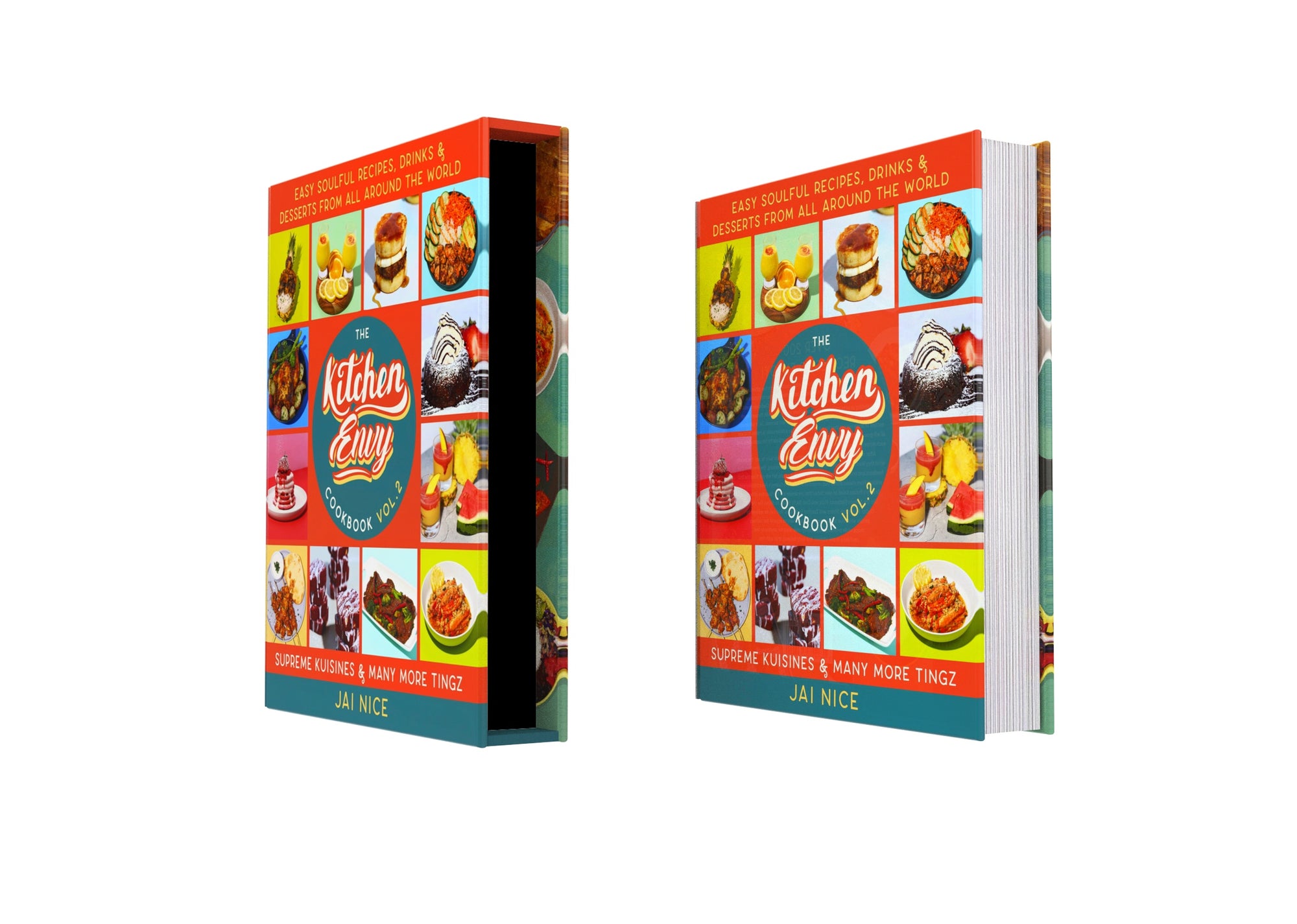 Hardcover Kitchen Envy Cookbook Vol 2