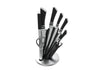 9 PIECE STRIPE KNIFE SET