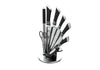 9 PIECE STRIPE KNIFE SET