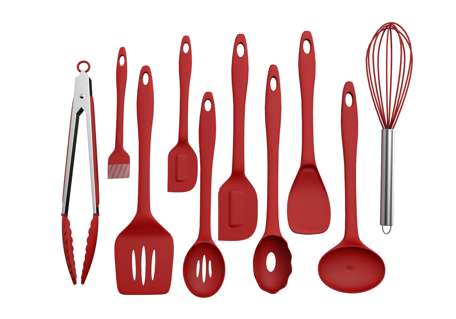 Silicone Kitchen Utensils Set(2 Piece),cooking Tools ,withstand High  Temperature ,dishwasher Safe